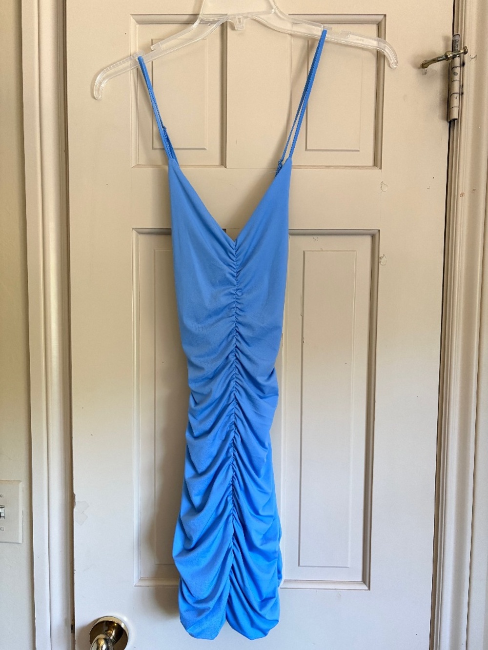 NWT Blue Bodycon Habit Dress